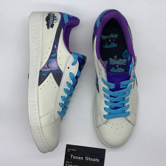 NEW Diadora Rick And Morty White Intergalatic main image 7